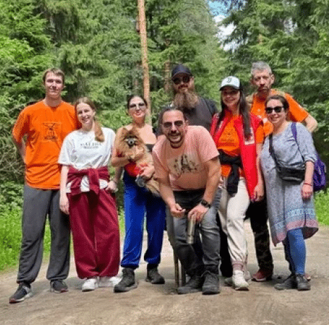 Тропа к святому источнику Гремячий ключ